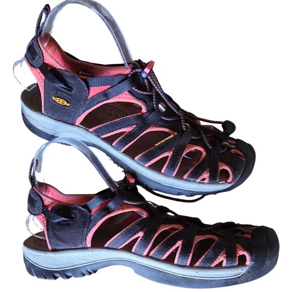 KEEN Whisper Waterproof Shadow Rose Sandal 7 - Picture 8 of 15